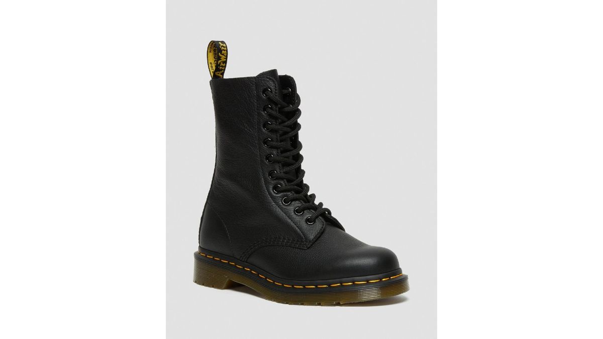 Кожаные высокие сапоги Dr.Martens 1490 Virginia