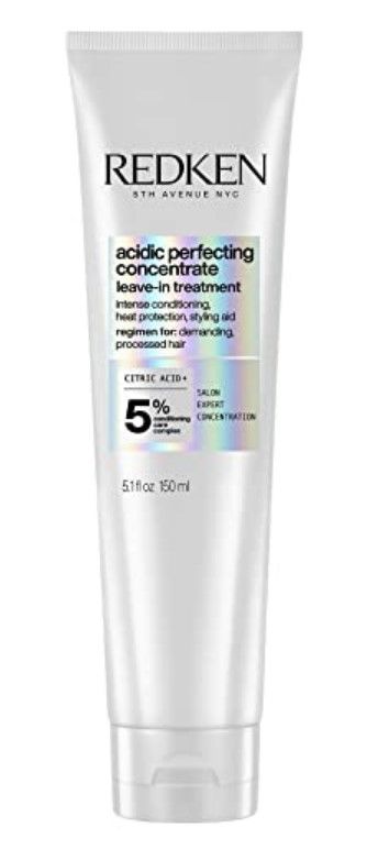 los mejores productos para el peinado del cabello Redken Acidic Perfecting Concentrate Leave-In Treatment