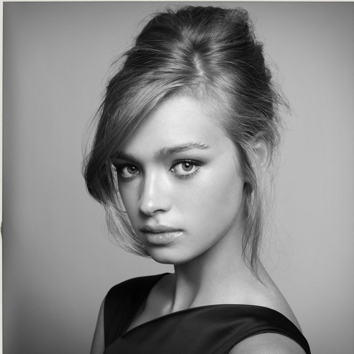 Come asciugare i capelli senza phon: Chignon Hairstyle