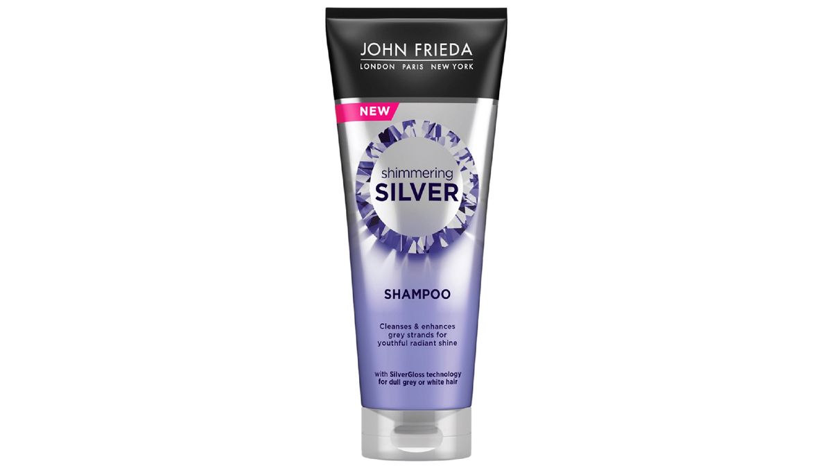 Шампунь с мерцающим серебром John Frieda
