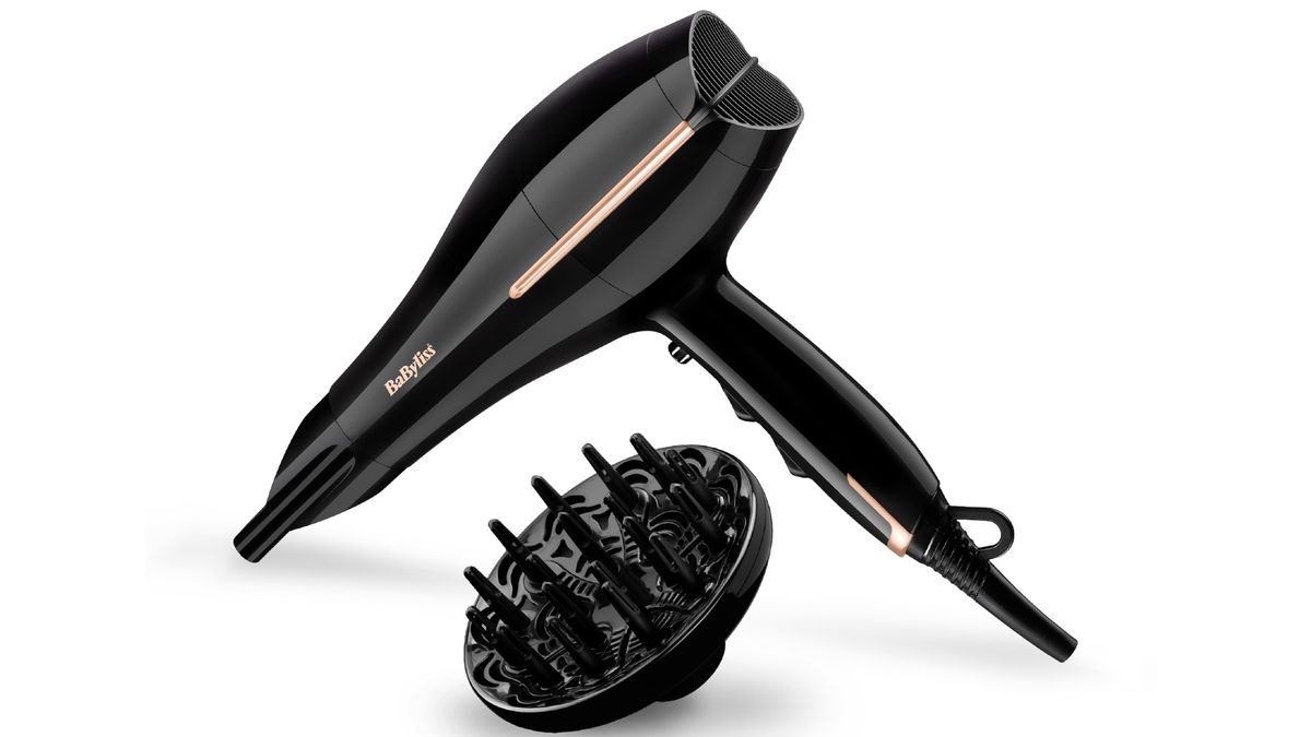 Babyliss Salon Pro 2200 noir et or rose, l