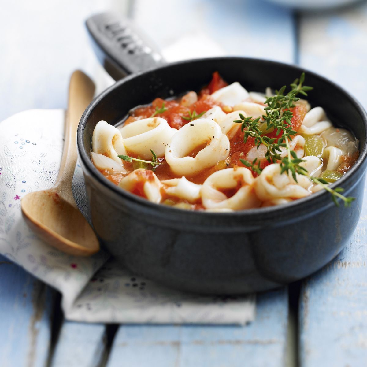 Dukanova diéta: Calamari Provençale