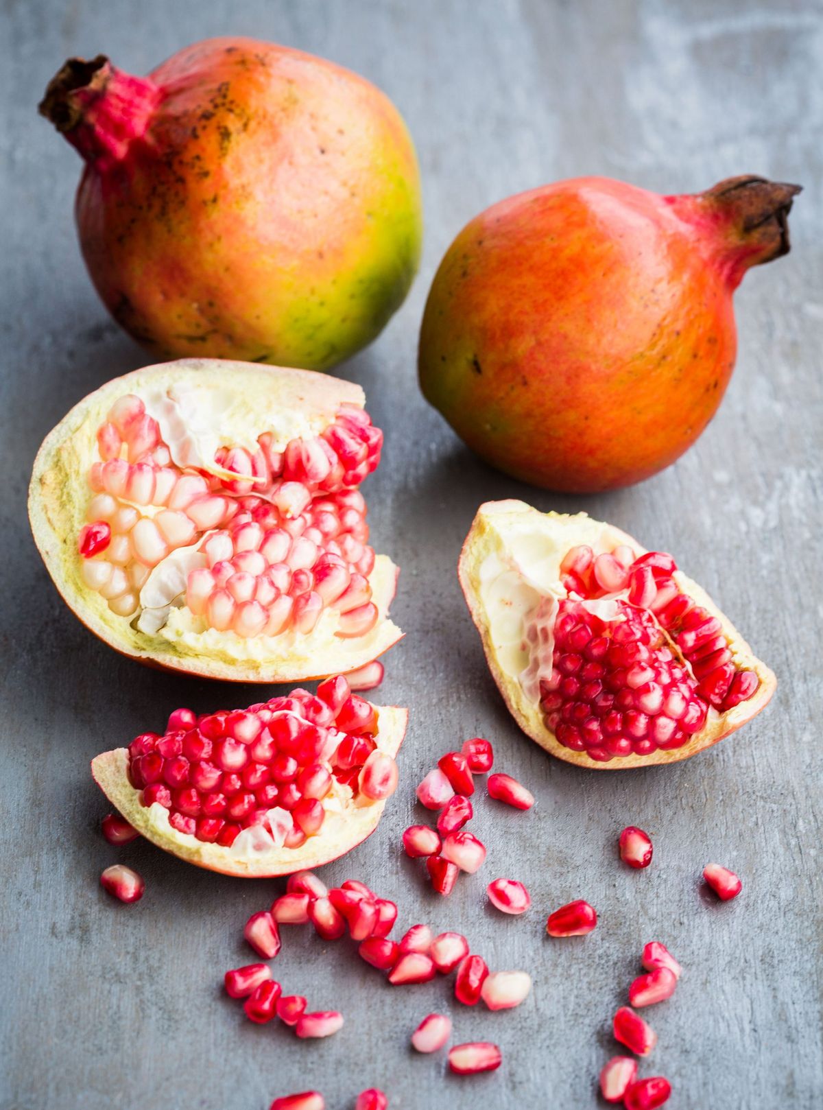 Para aumentar tu vitamina C con pomegrante