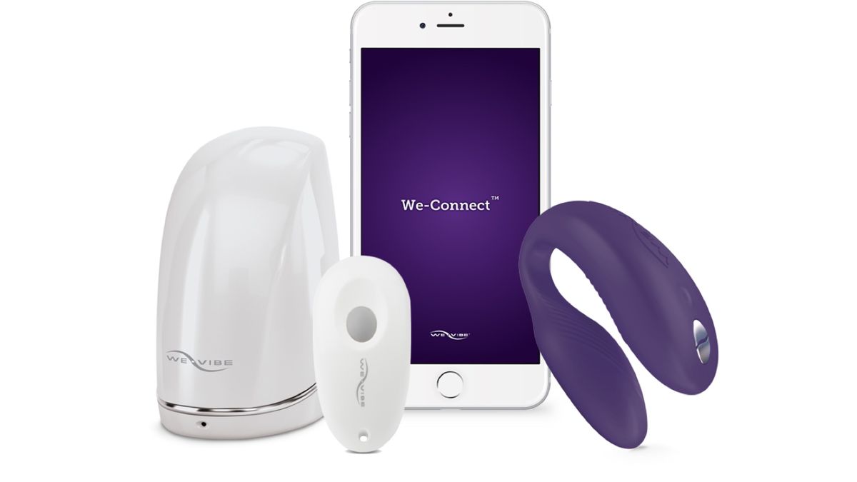We-Vibe Sync, vključno s krmilnikom, stojalom in aplikacijo