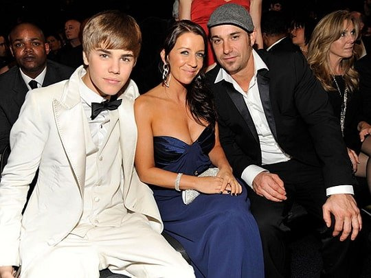 rodičia justin bieber