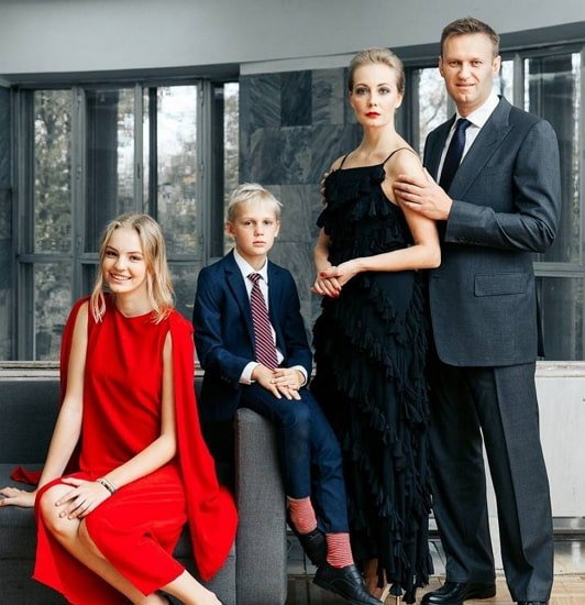 família alexei navalny