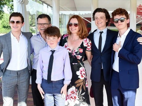 Tom-Holland-Familie