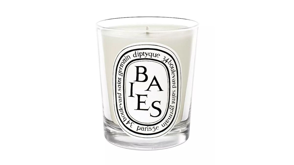 Diptychon Rose Beeren Kerze