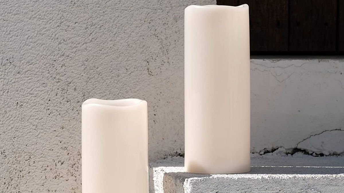 NONNO&ZGF Regenfeste wasserdichte Kerzen