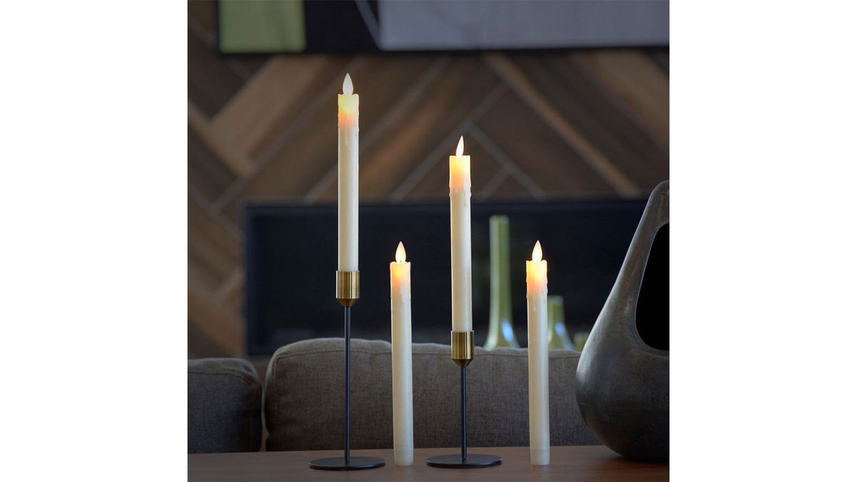flammenlose Kegelkerzen