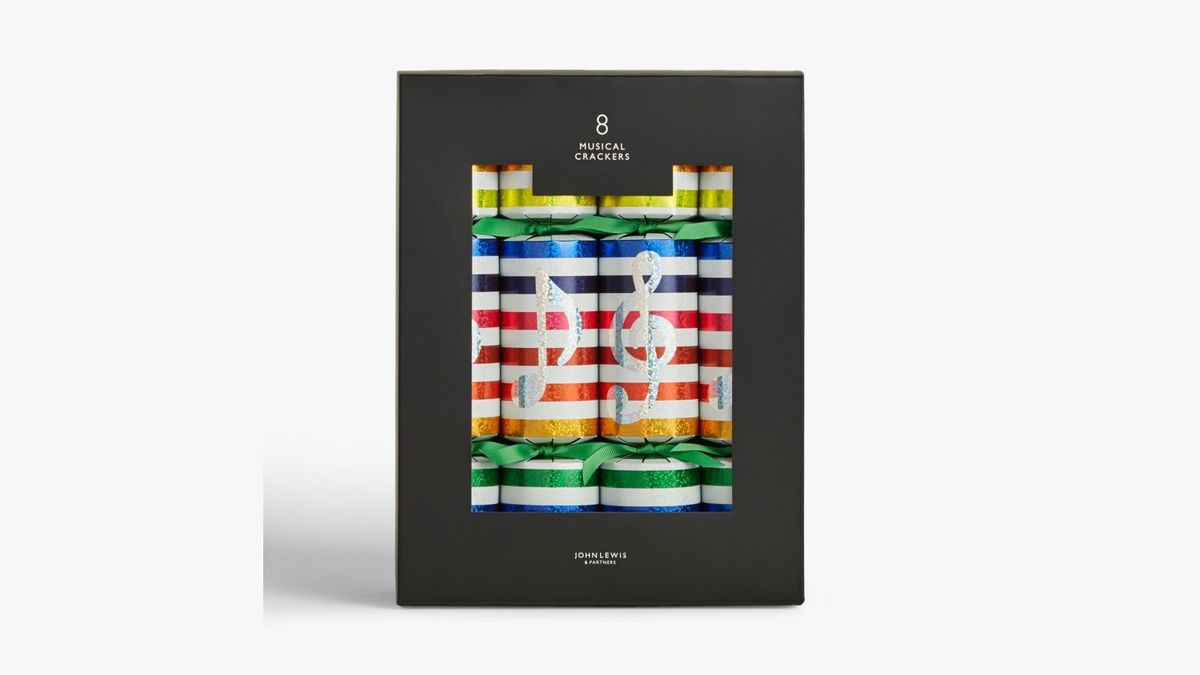 John Lewis & Partners Xylophone Christmas Crackers, 8er-Pack