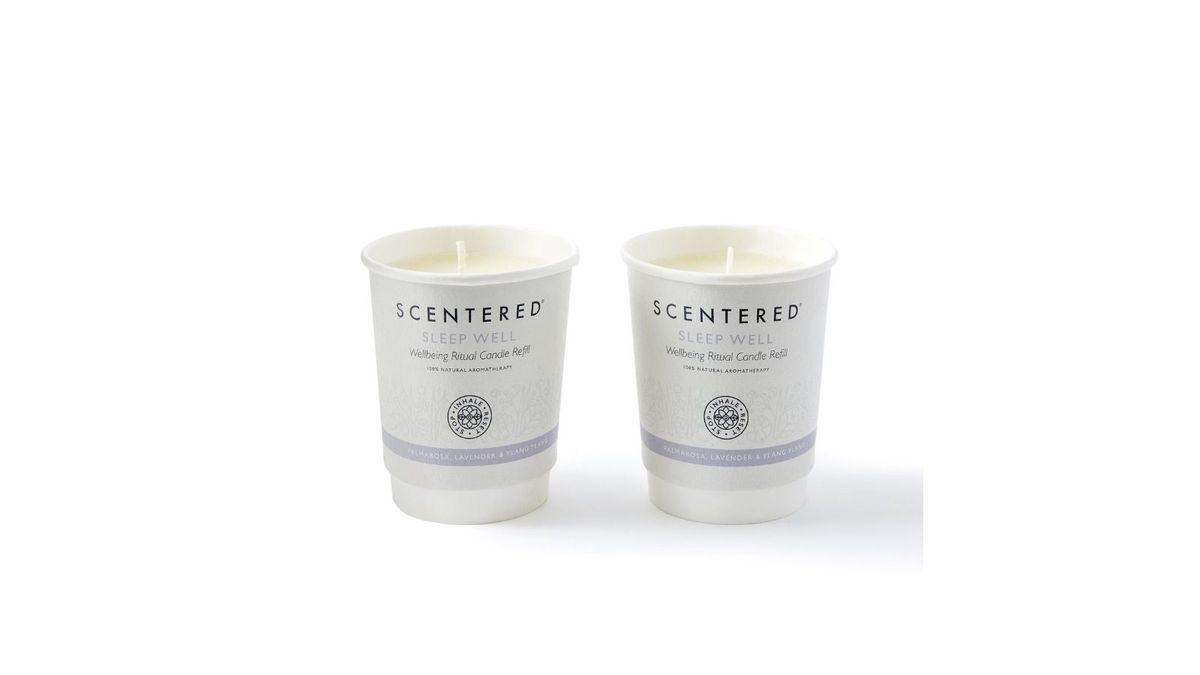 Scented SLEEP WELL Aromatherapie Kerze Nachfüllpackung Duo