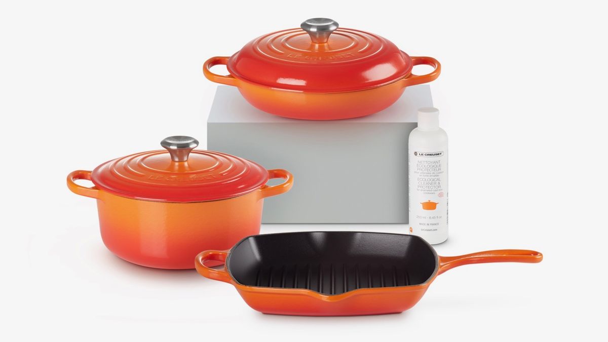 Conjunto de panelas Le Creuset