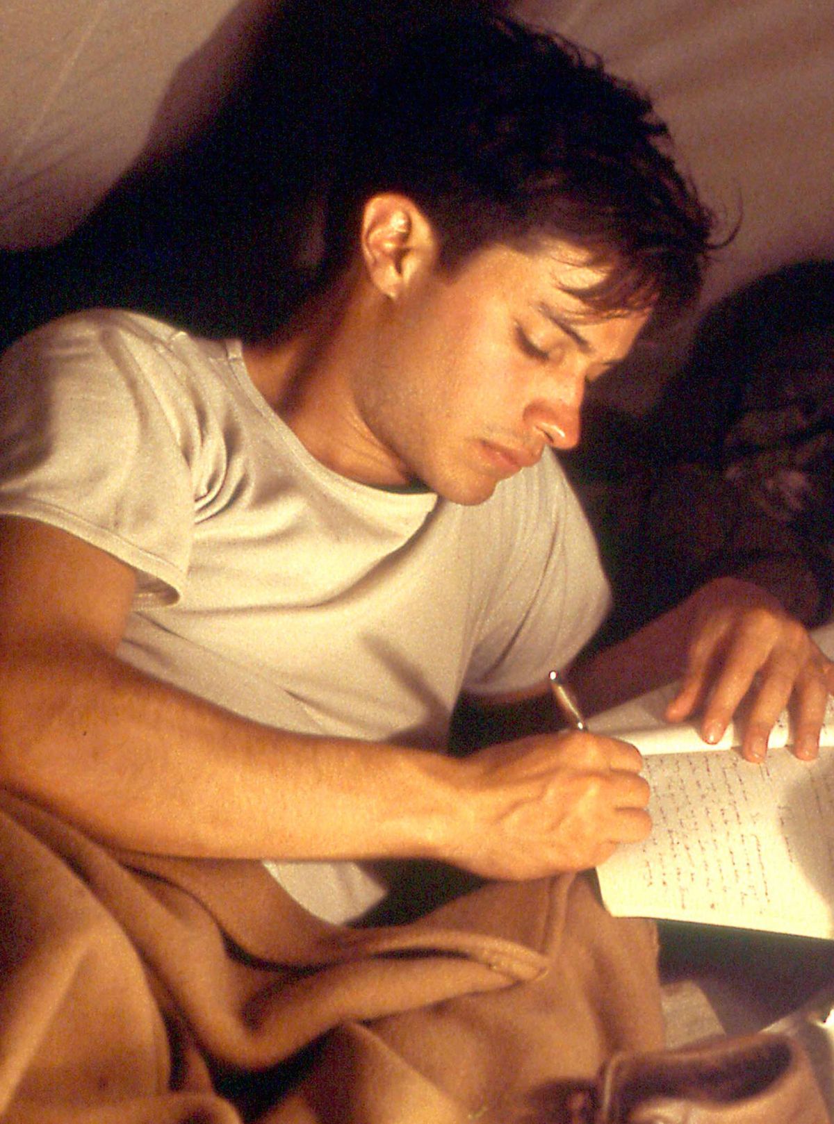 Gael García Bernal en The Motorcycle Diaries