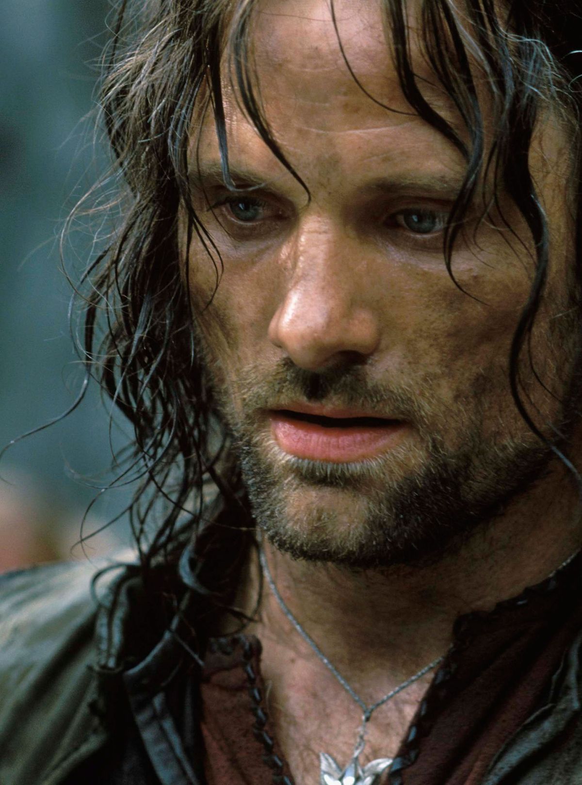Viggo Mortensen en El señor de los anillos