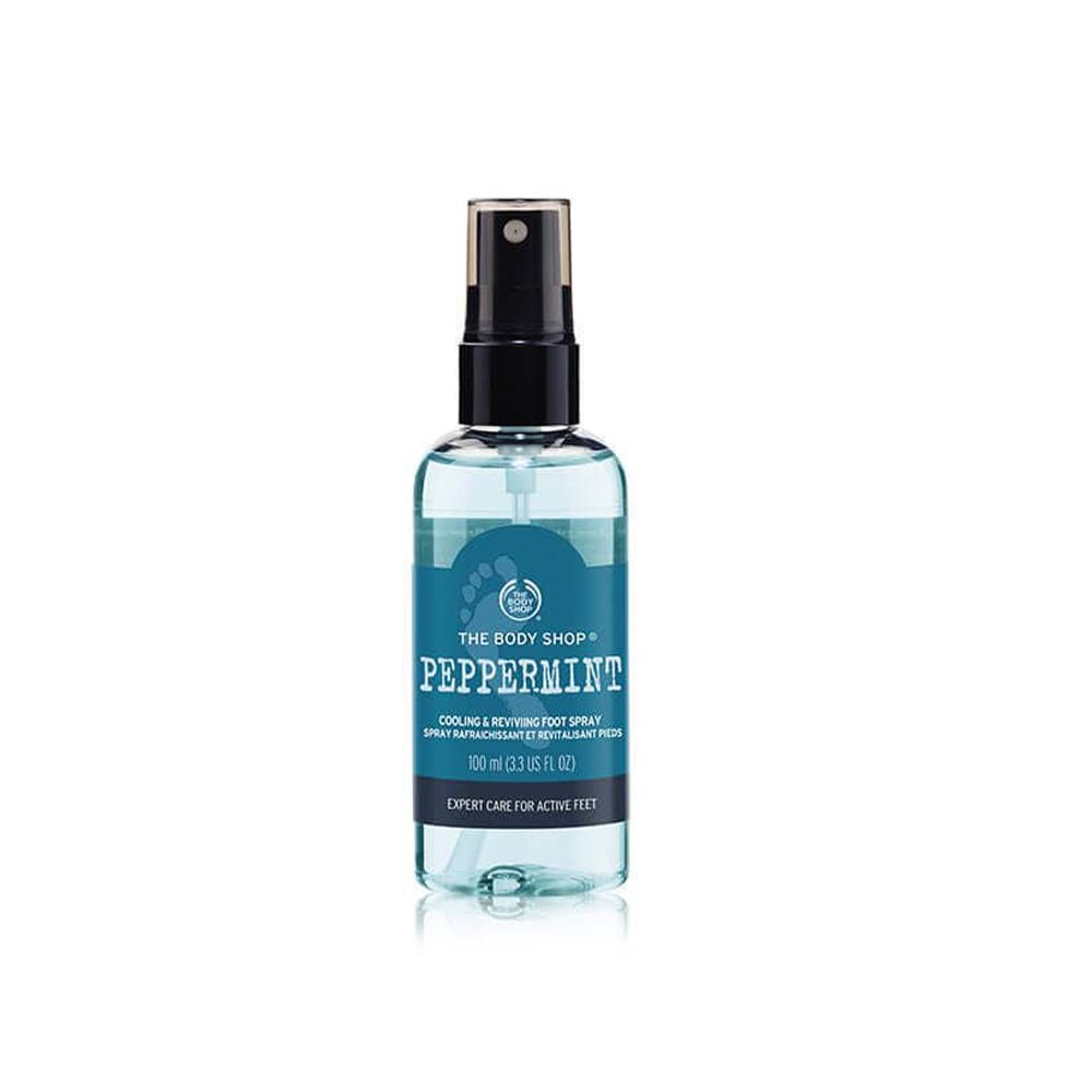 Spray para pies refrescante y revitalizante de menta