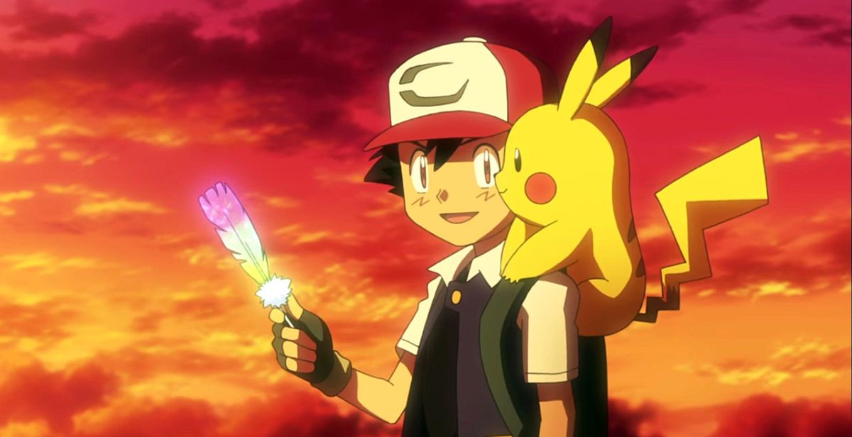 Pikachu a Ash