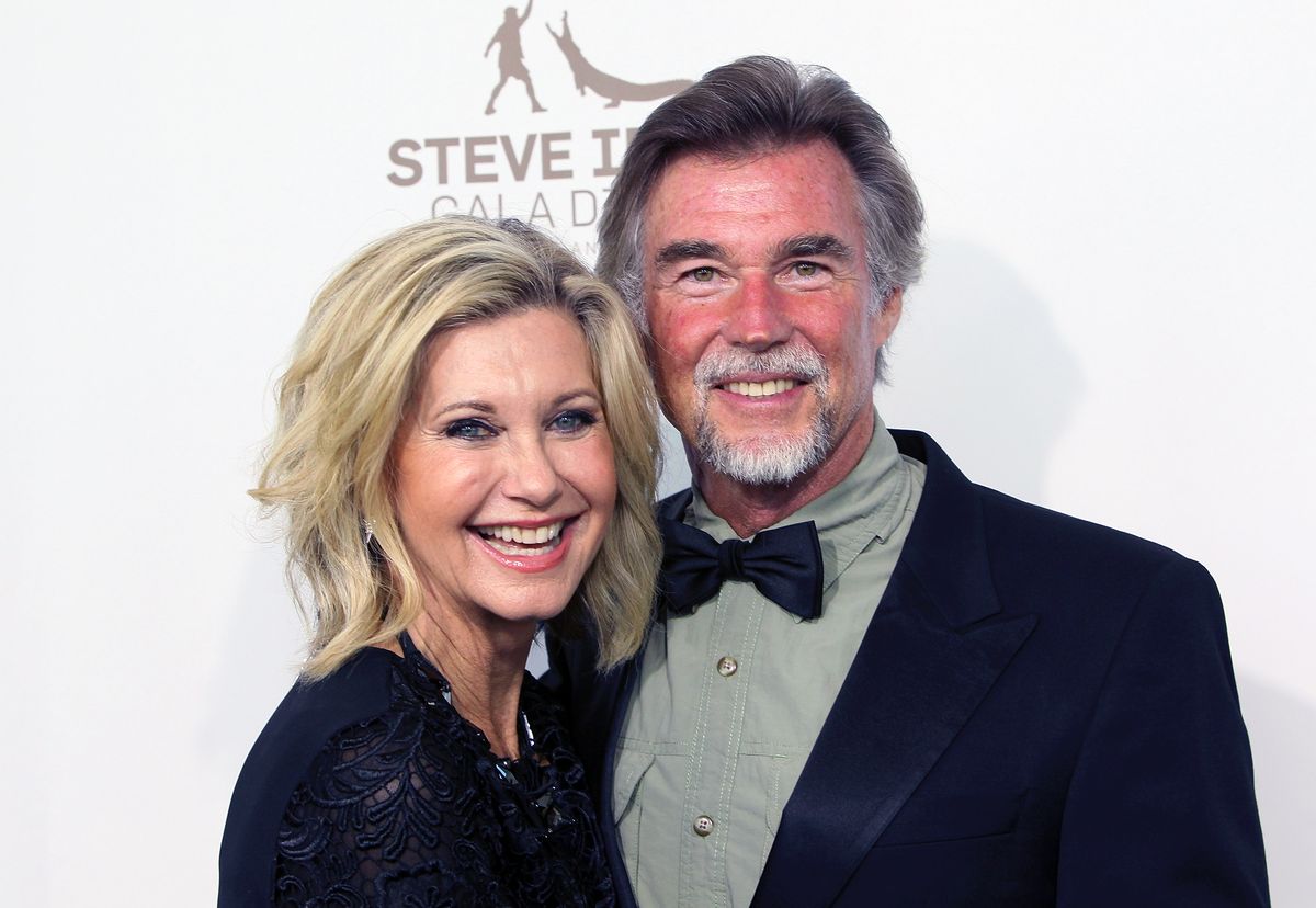 Olivia Newton-John in mož John Easterling