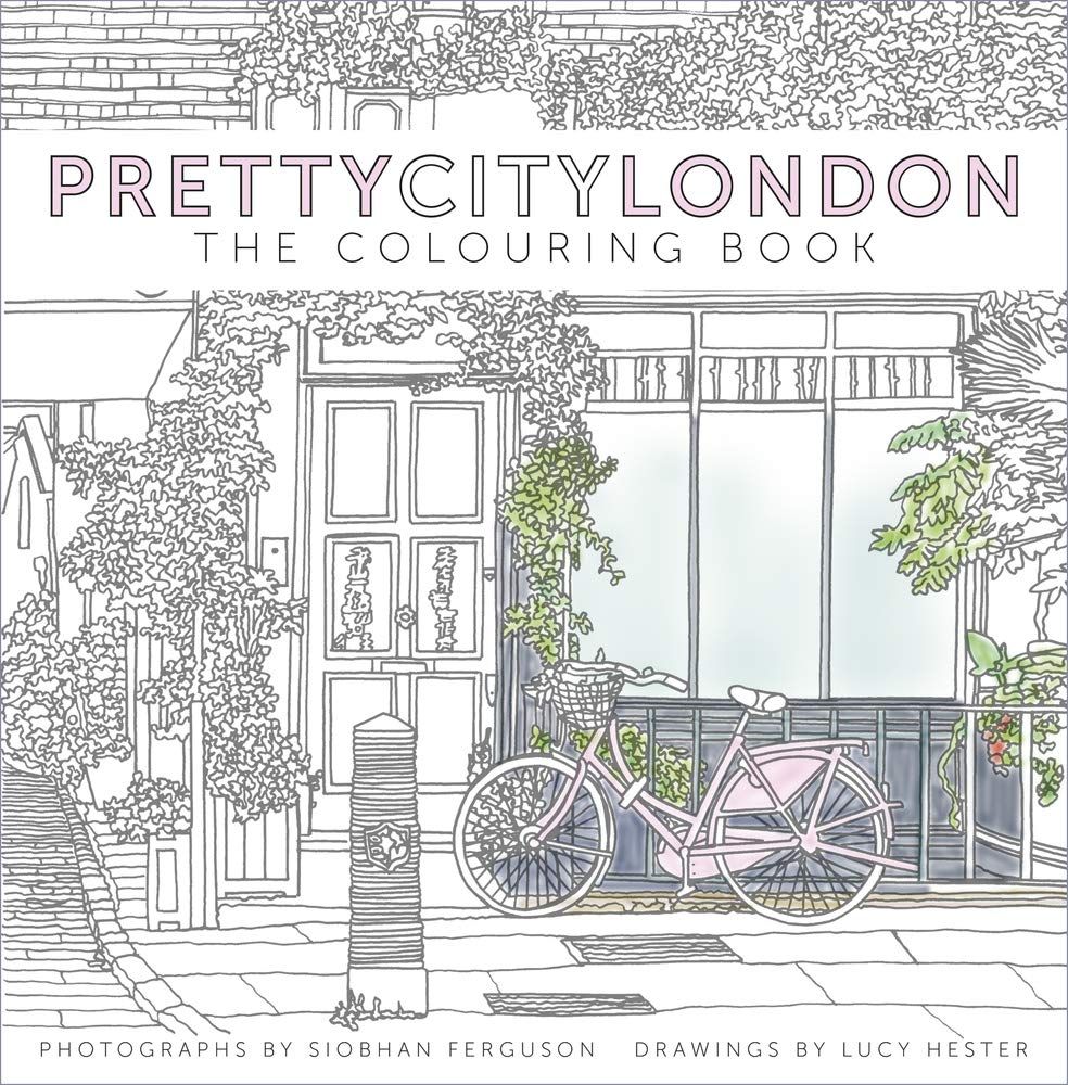 prettycitylondon: The Coloring Book, dibujos de Lucy Hester