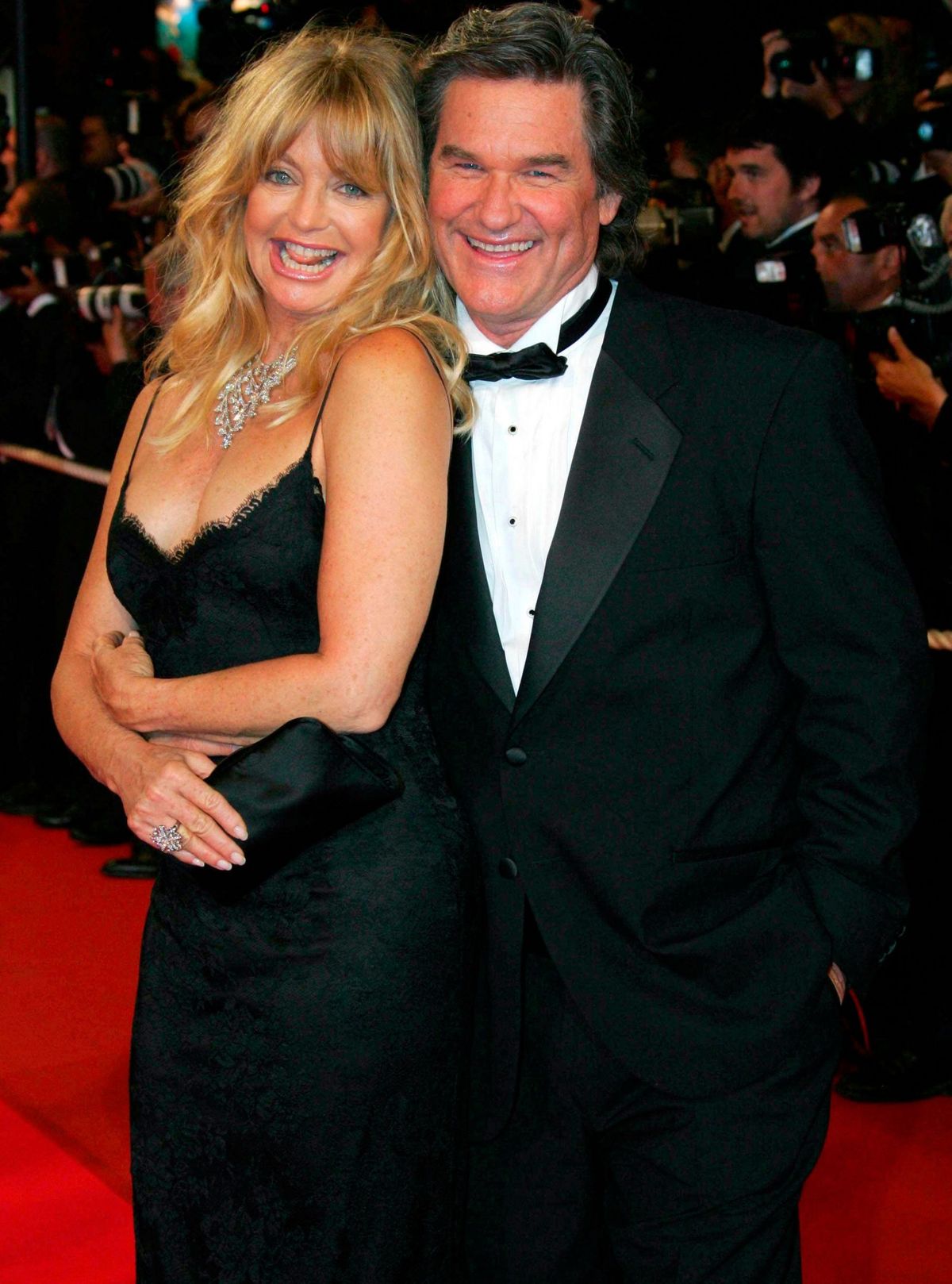 Kurt Russell in Goldie Hawn