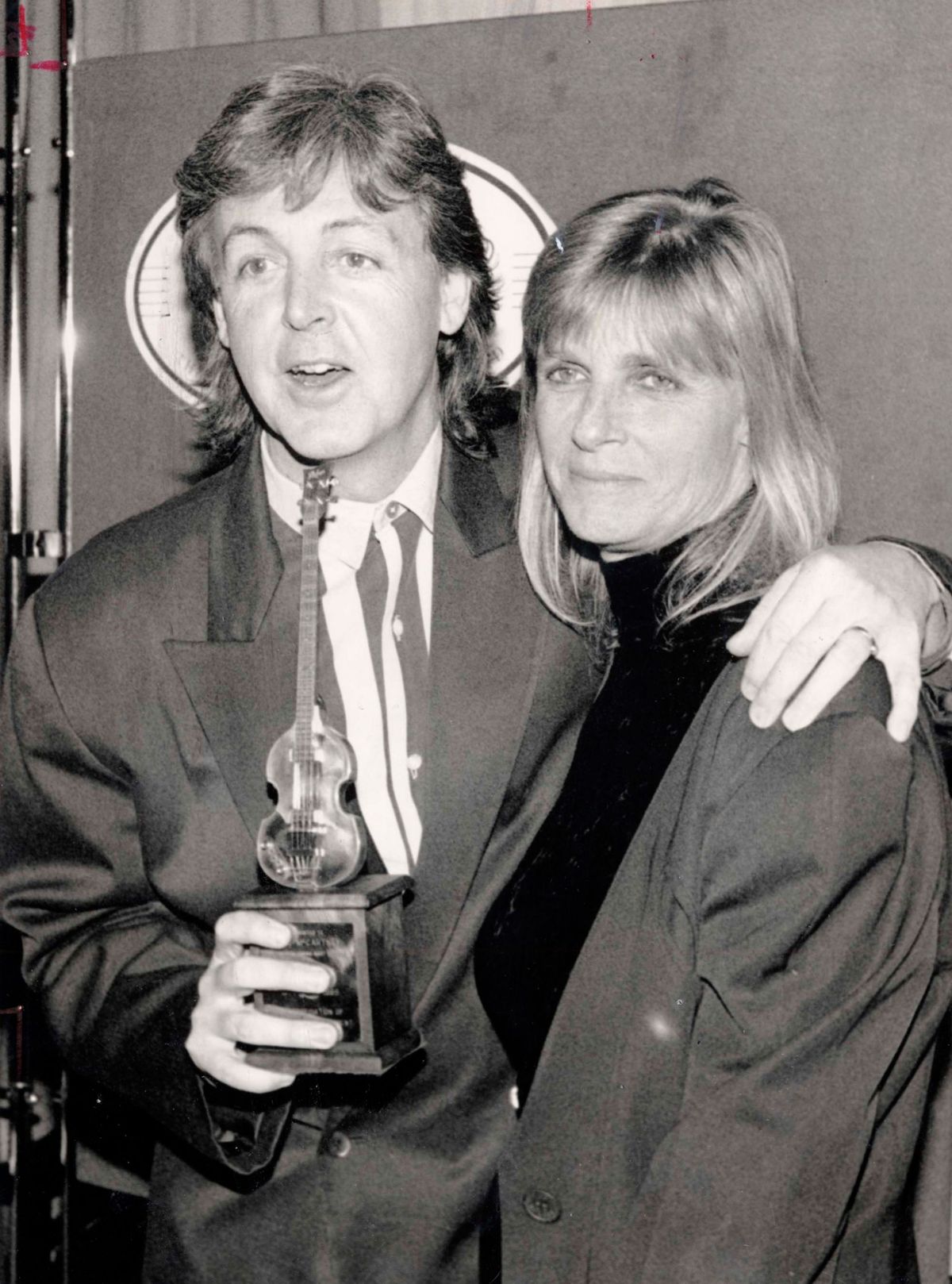 Paul in Linda McCartney