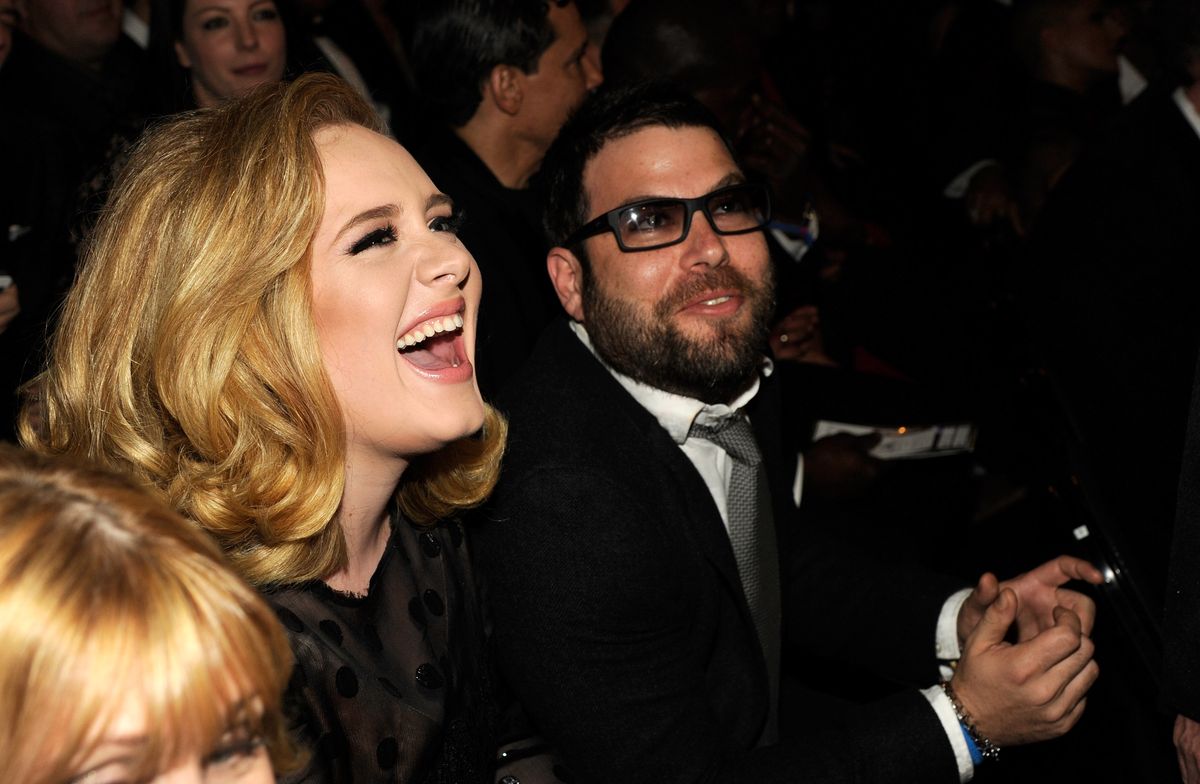 Adele et son ex-mari Simon Konecki