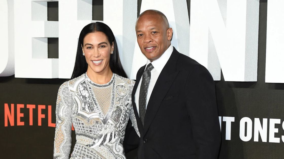 Dr. Dre și soția Nicole Young participă