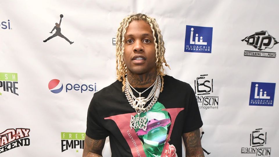 Rapper Lil Durk menghadiri Pertandingan Bola Basket Selebriti Akhir Pekan LudaDay Tahunan ke-14