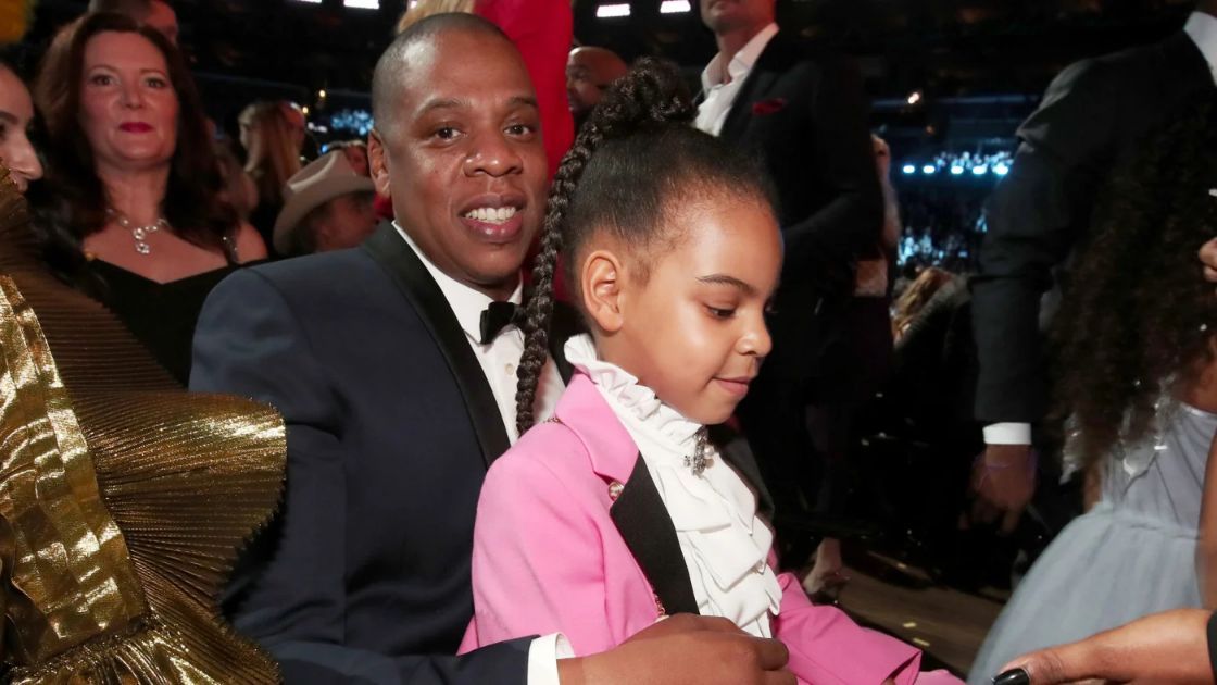 Jay Z i Blue Ivy na 59. Grammy