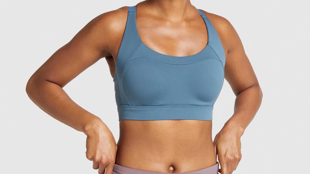 Športová podprsenka Gymshark Racer na cvičenie chrbta