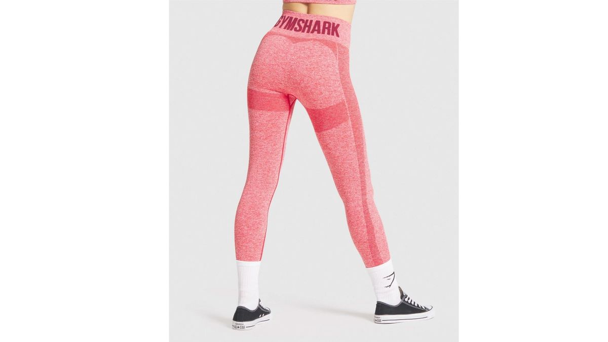 Legíny Gymshark Flex s vysokým pásom.