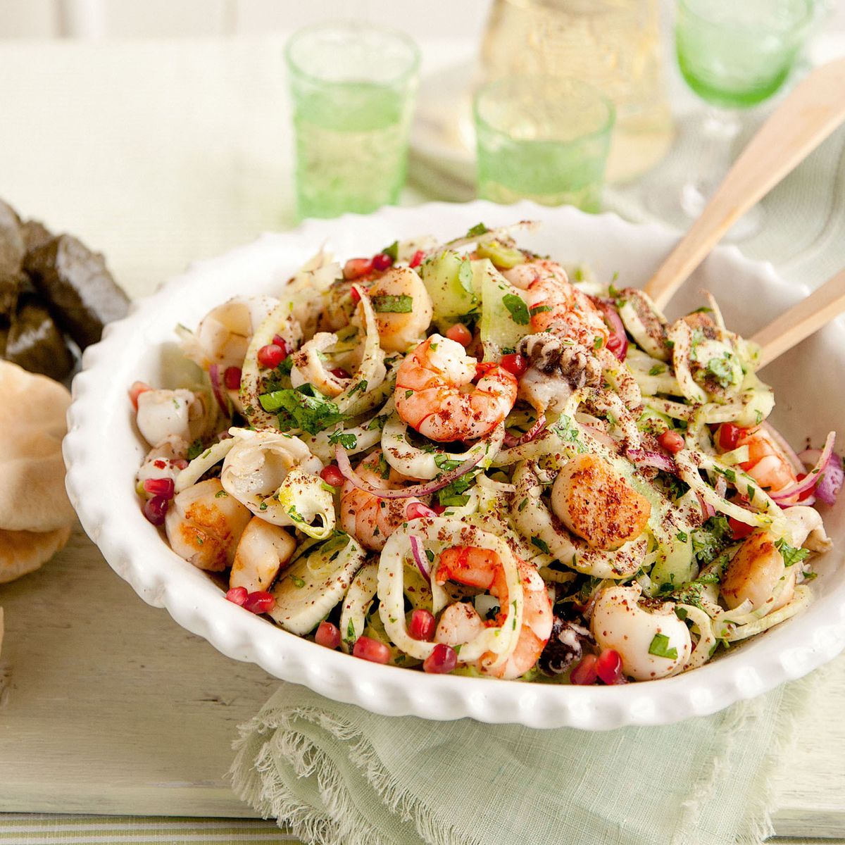 Insalata di mare e finocchi
