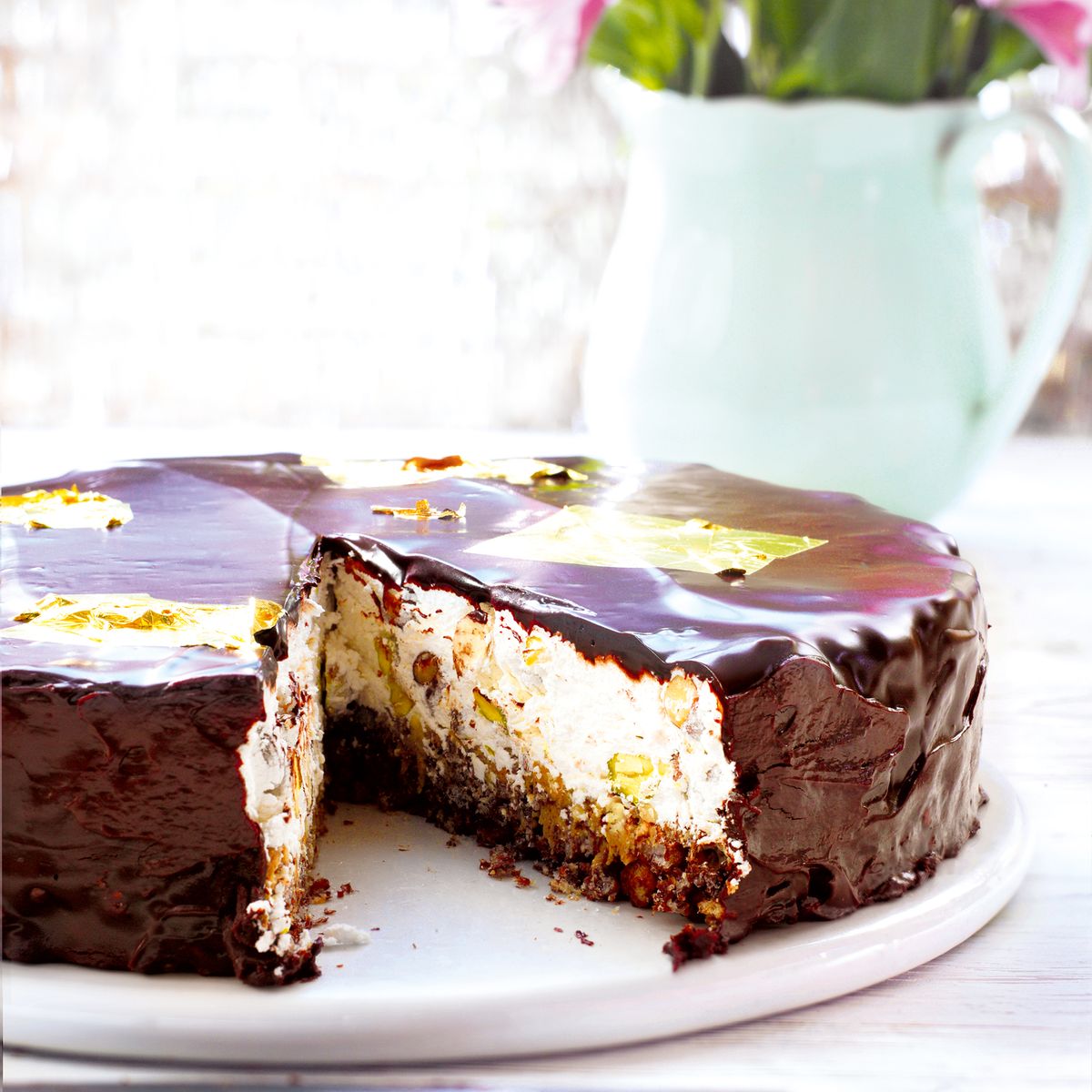 Tarta de dos pisos