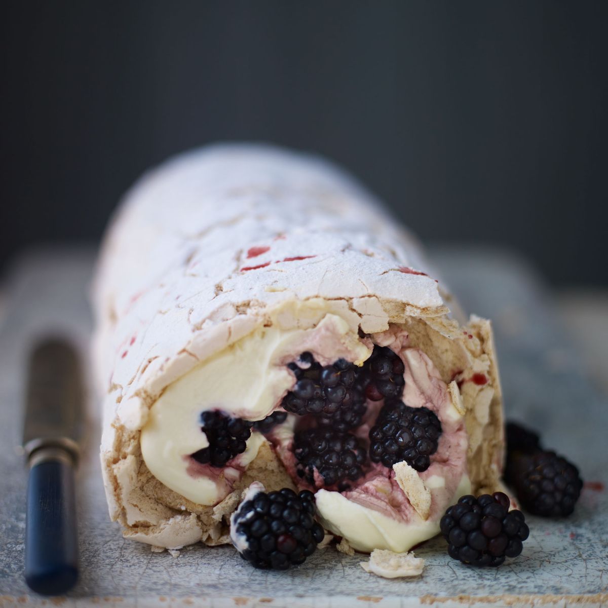 Blackberry Roulade