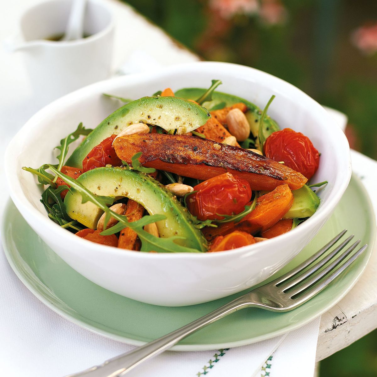 Ensalada De Camote Asado Y Almendras