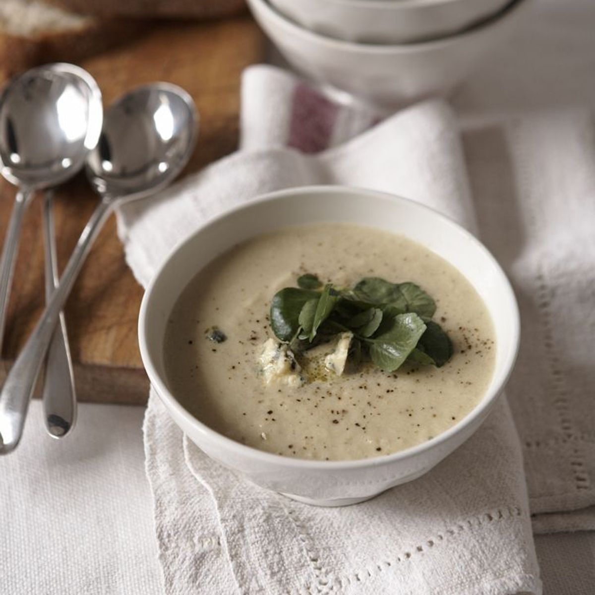 Stilton y sopa de apio