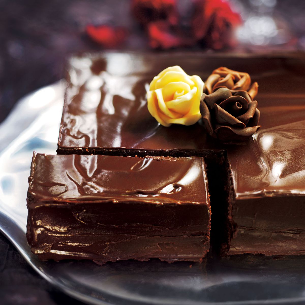 Torta di cioccolata e mandorle