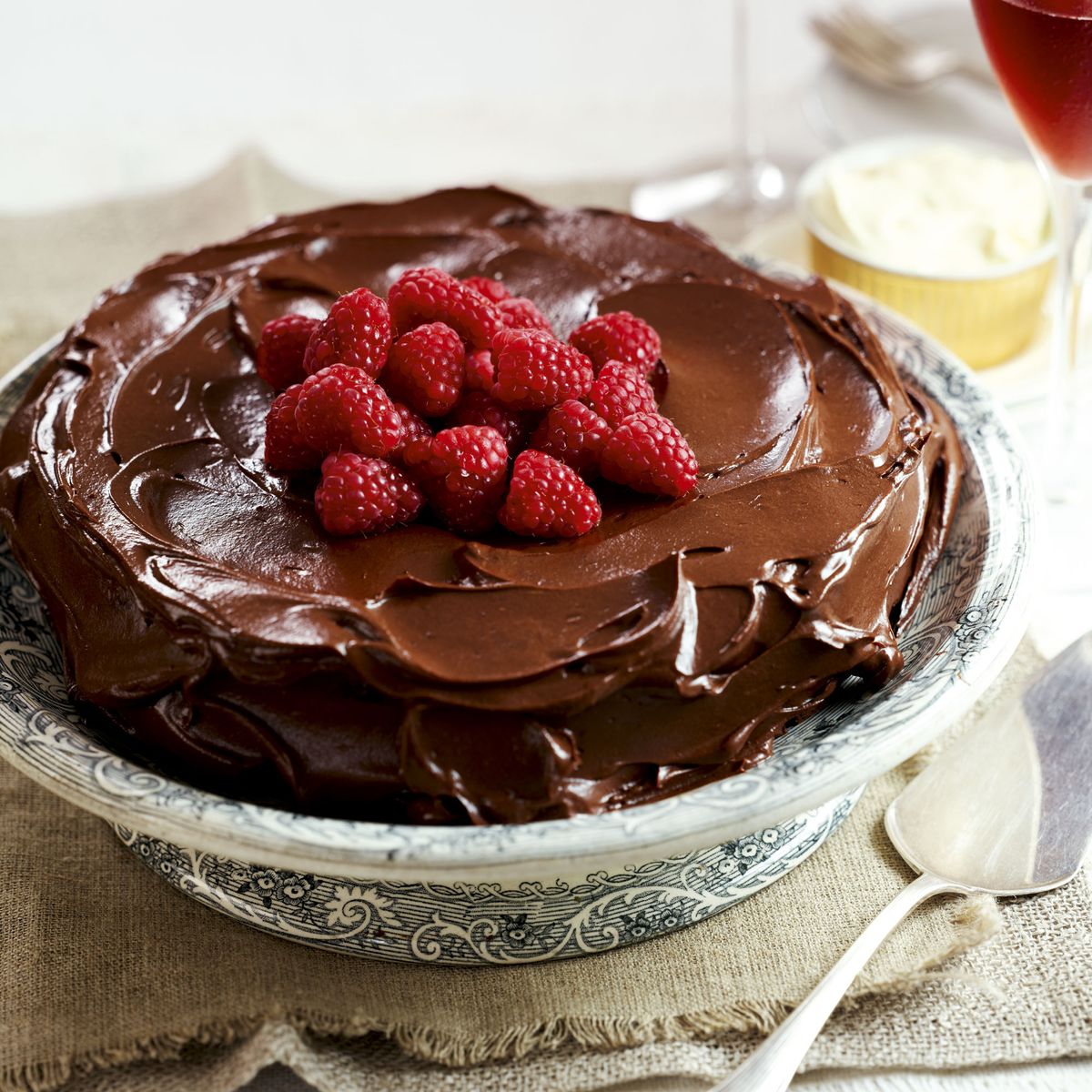 Torta de Chocolate Amargo e Amêndoa