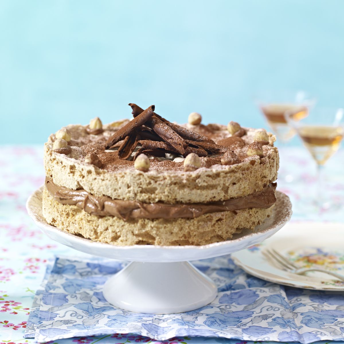 Bolo De Avelã E Nutella Merengue