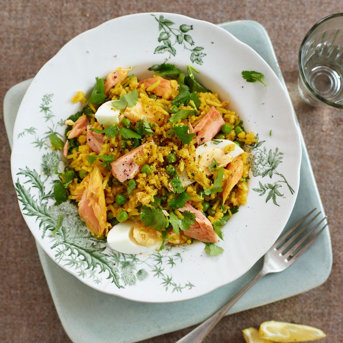 Rýchly losos Kedgeree