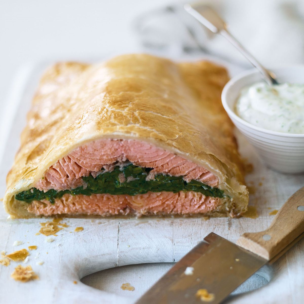 Salmon En Croute