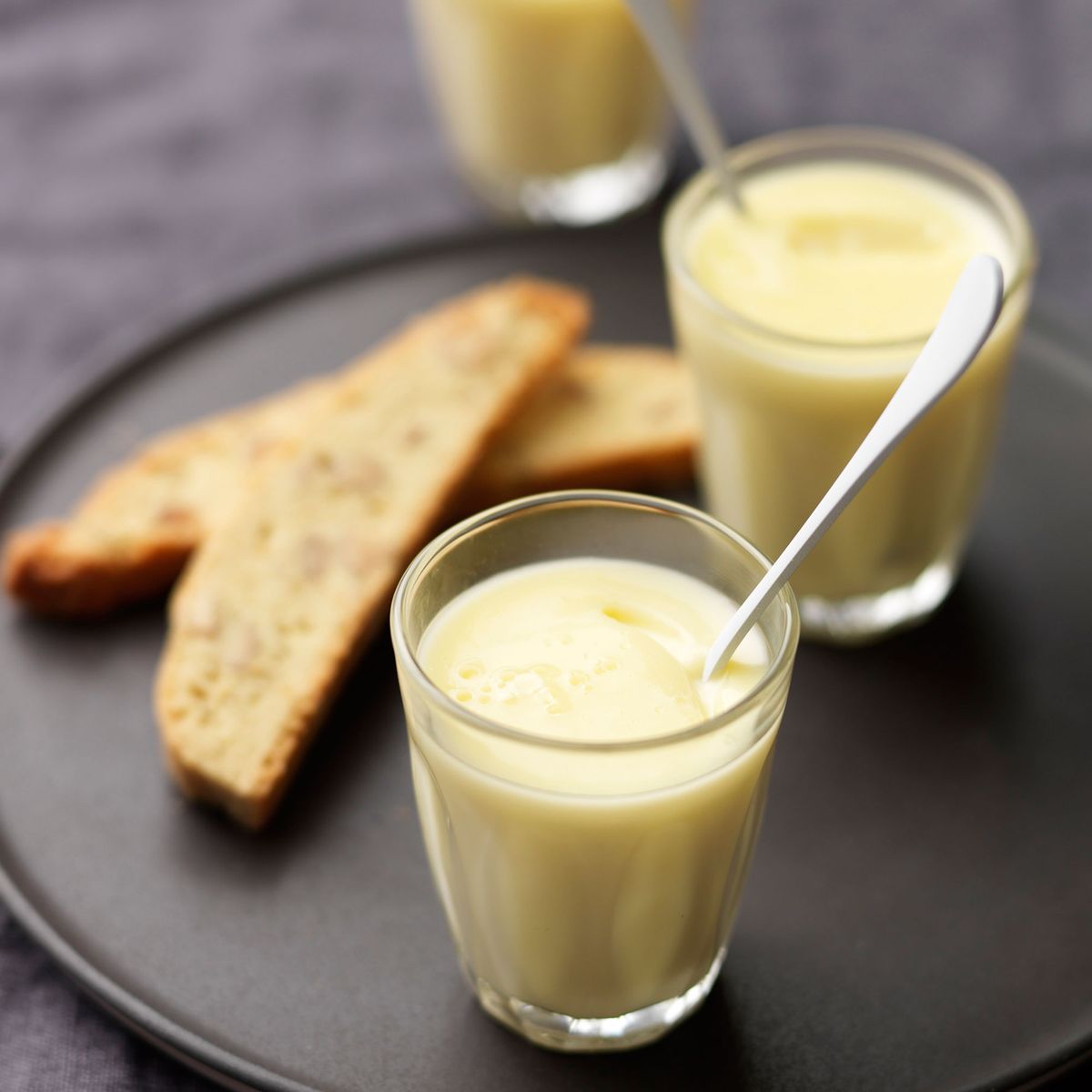 Poderia limão com Fennel Biscotti
