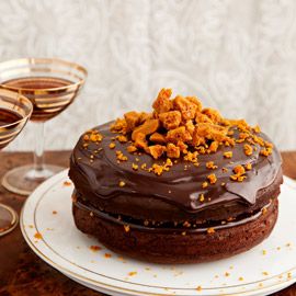 Torta de Chocolate e Honeycomb