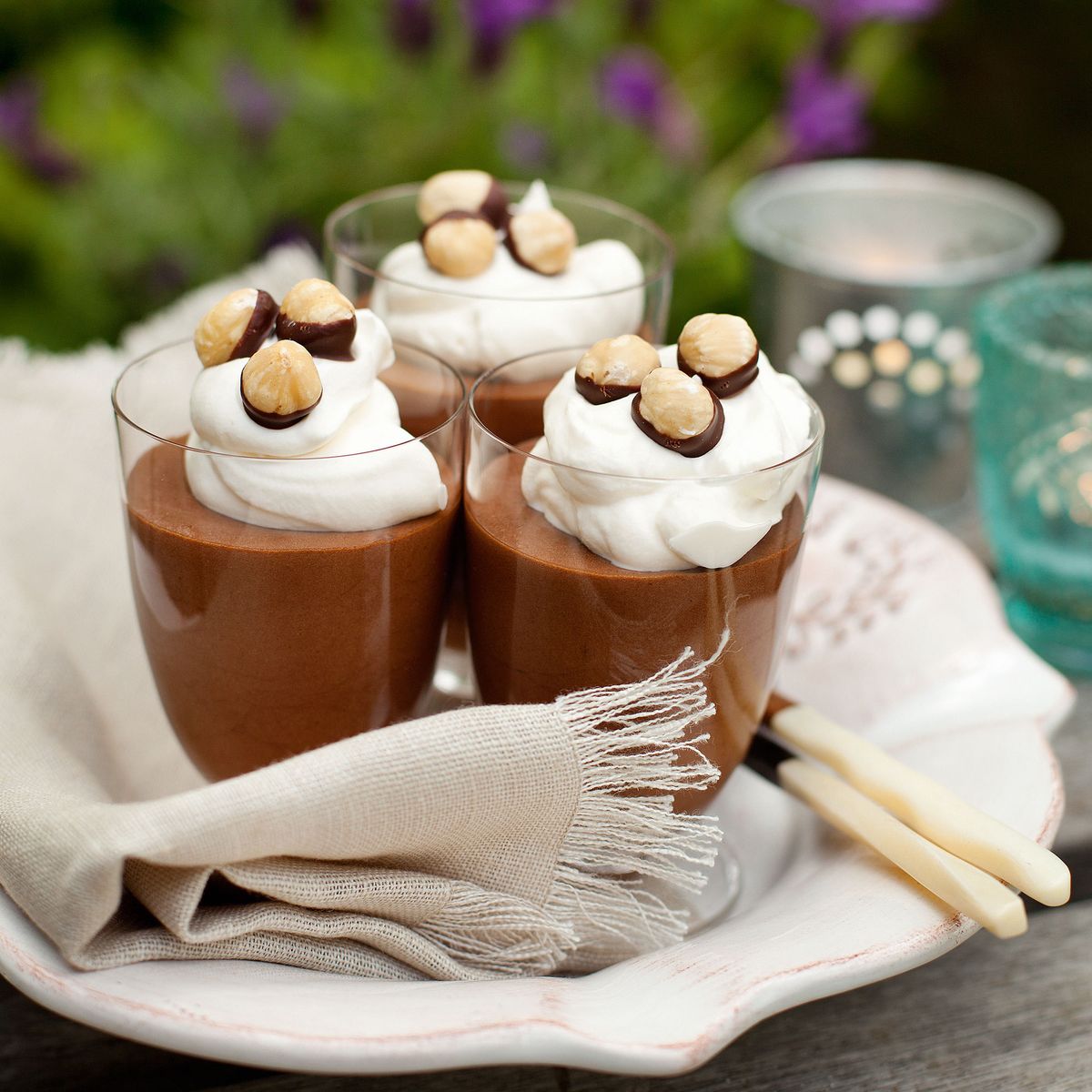 Espresso Mousse com Creme Frangelico