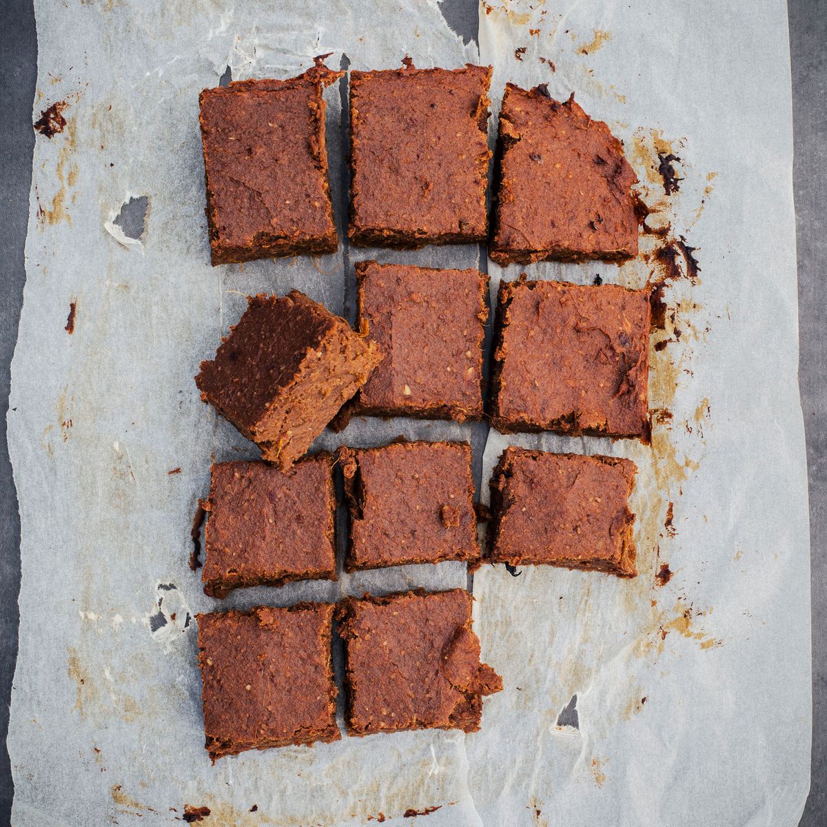 Brownies de batata doce