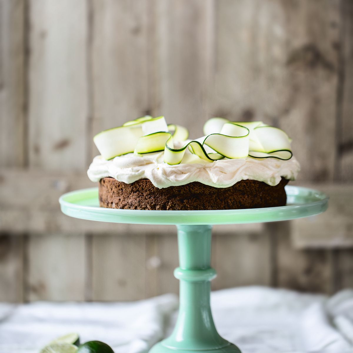 Bolo De Abobrinha De Limão