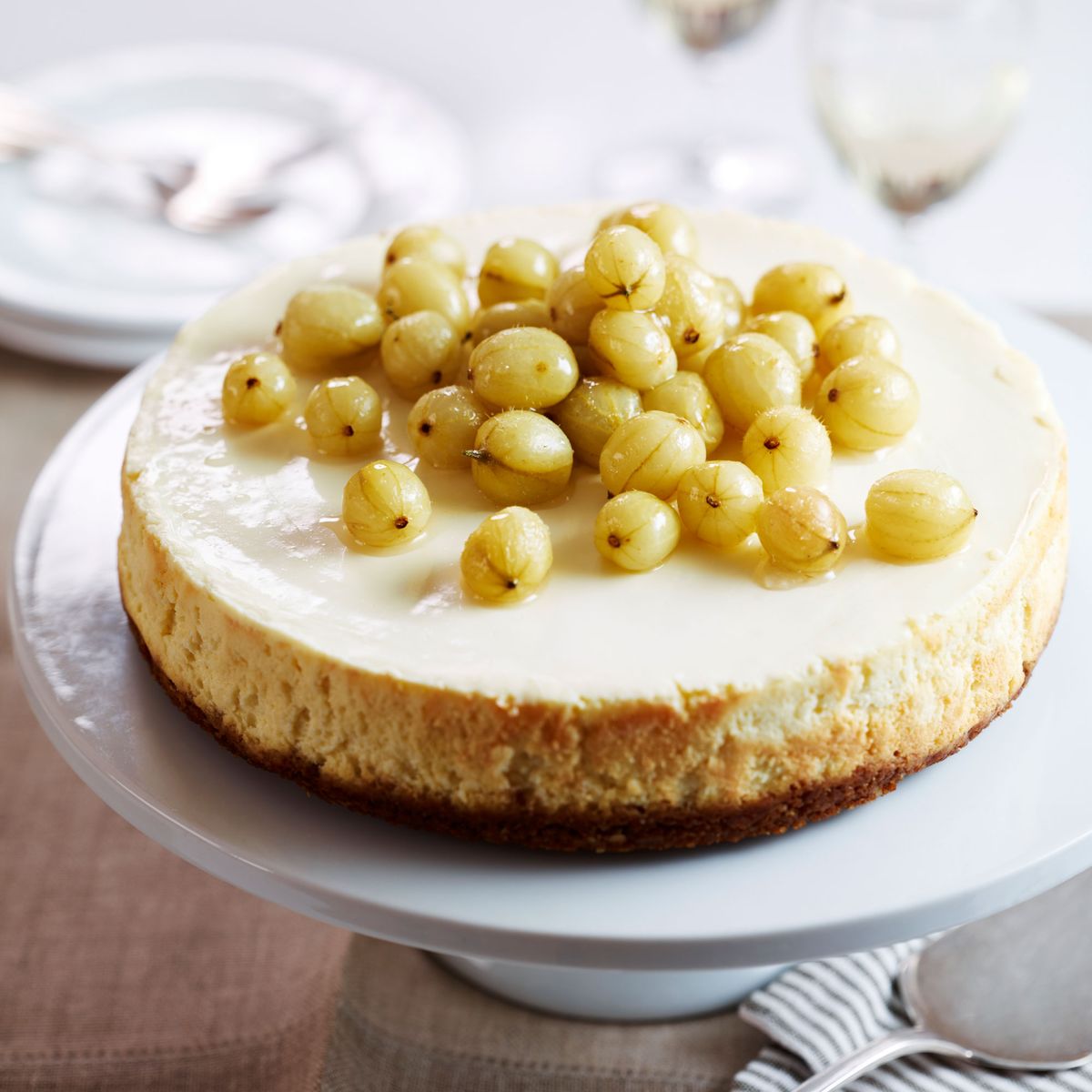 Stachelbeer-Käsekuchen