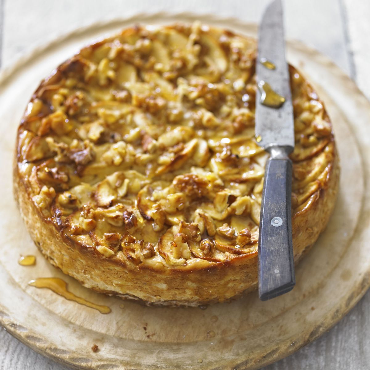 Bratapfel-Käsekuchen