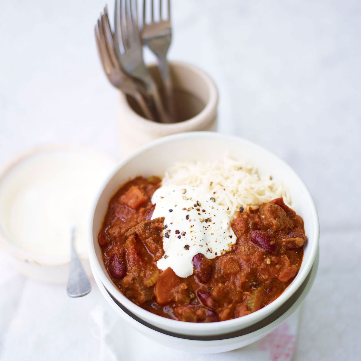 Hovädzie chilli pomaly varené