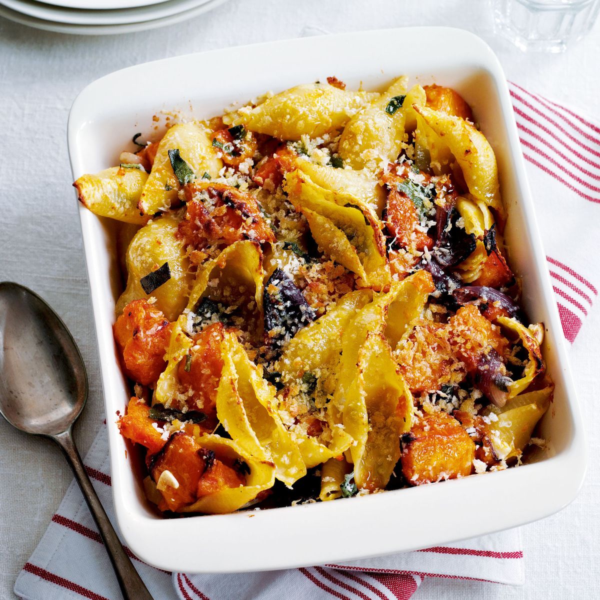 Conchiglie com Squash e Sage